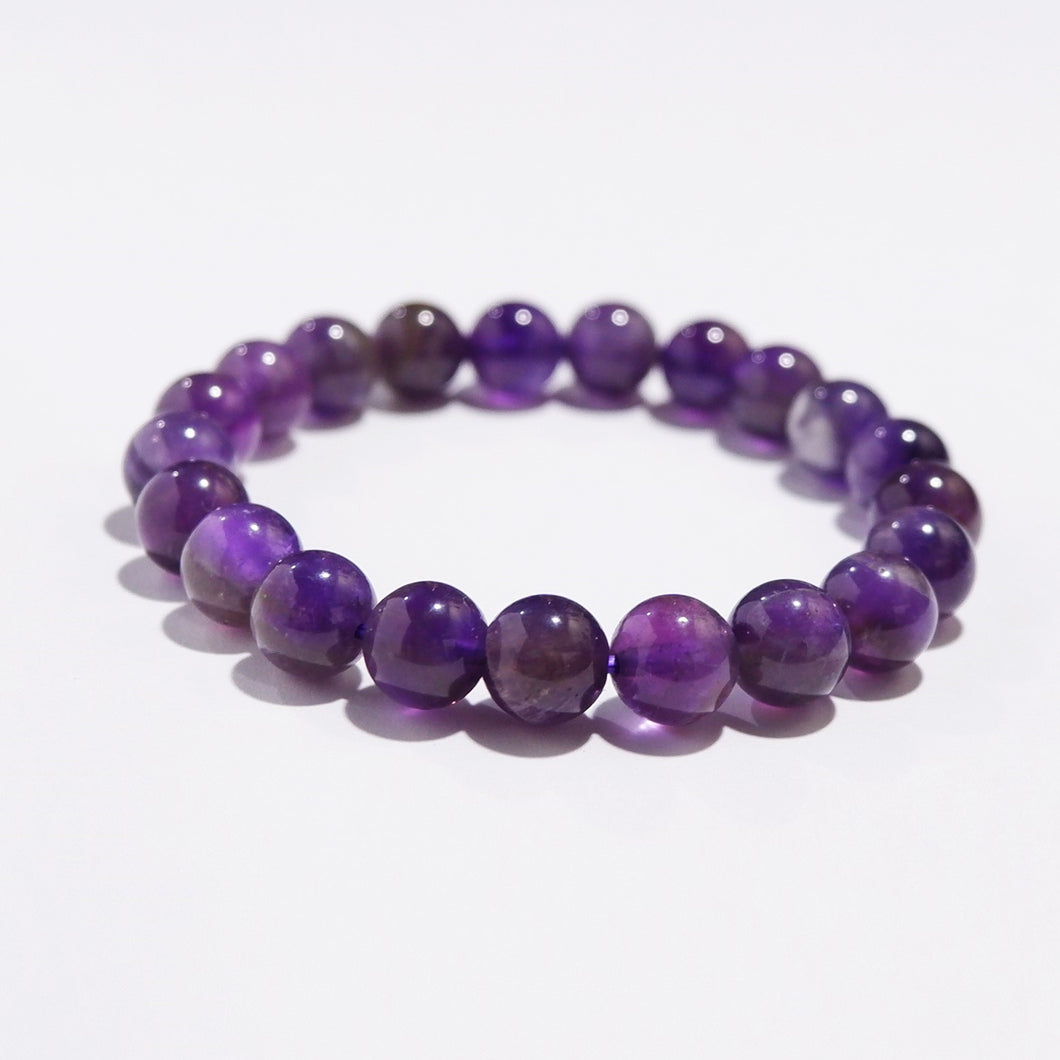 Handmade Amethyst Crystal Bracelet for Calm & Clarity