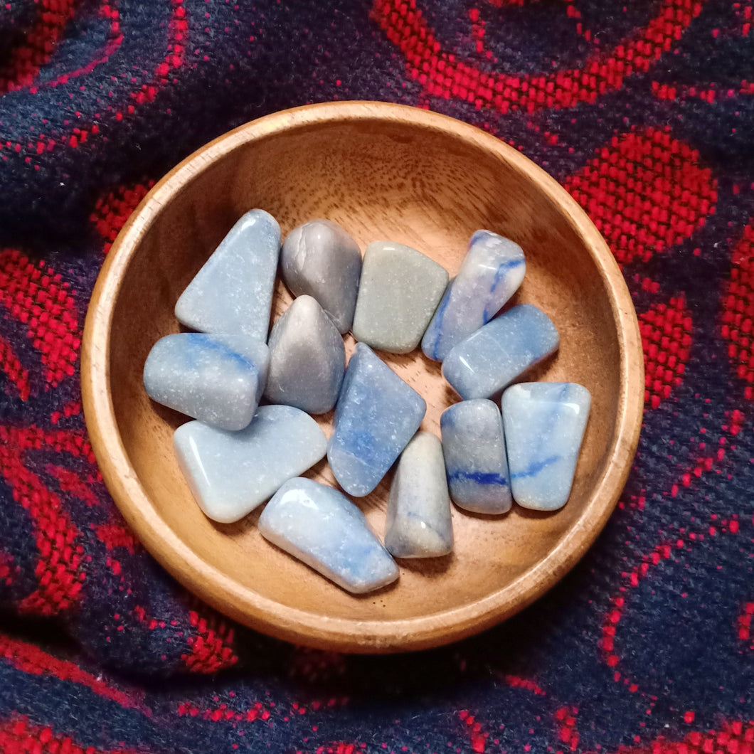 Tumbled Stone - Blue Aventurine