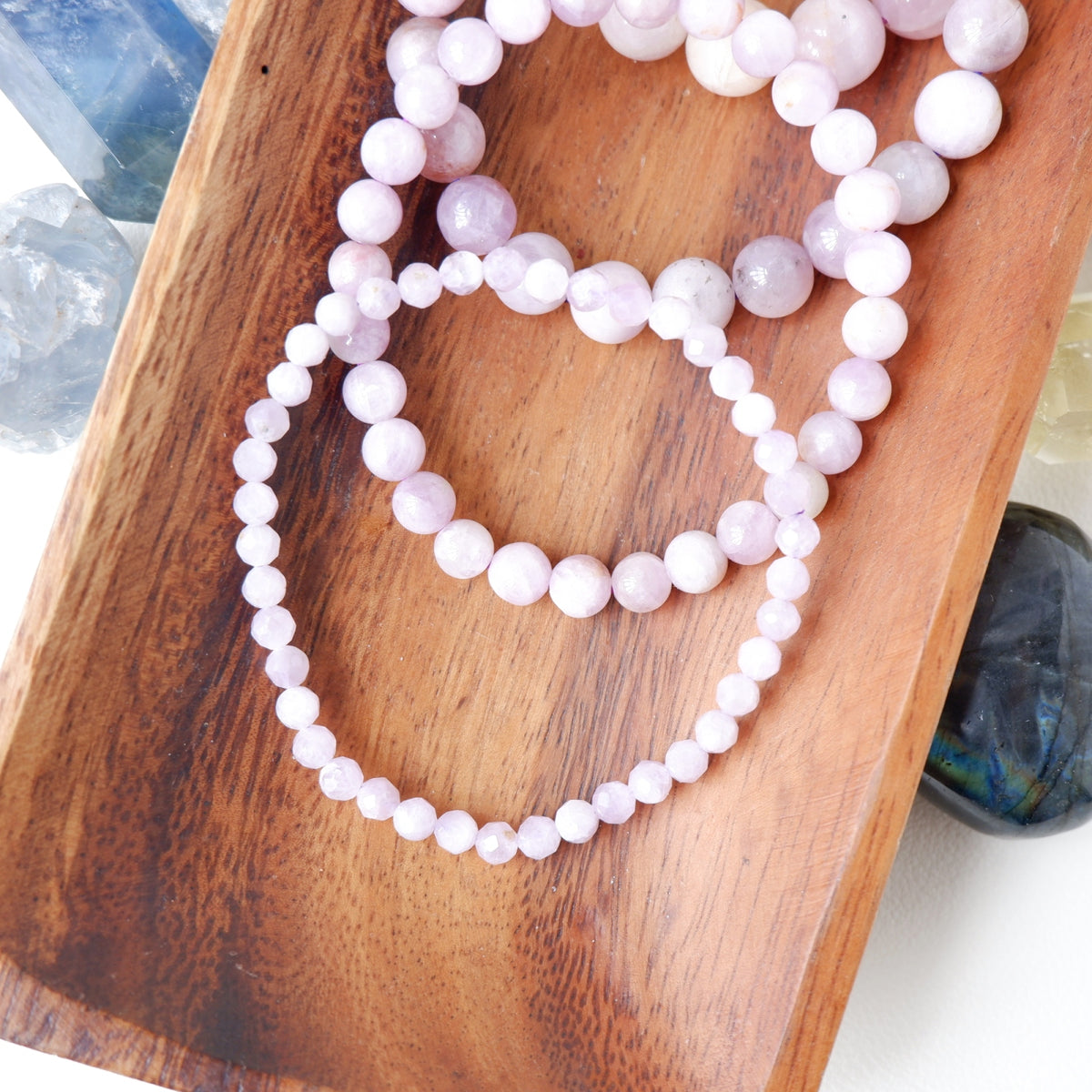 Kunzite Crystal Bracelet