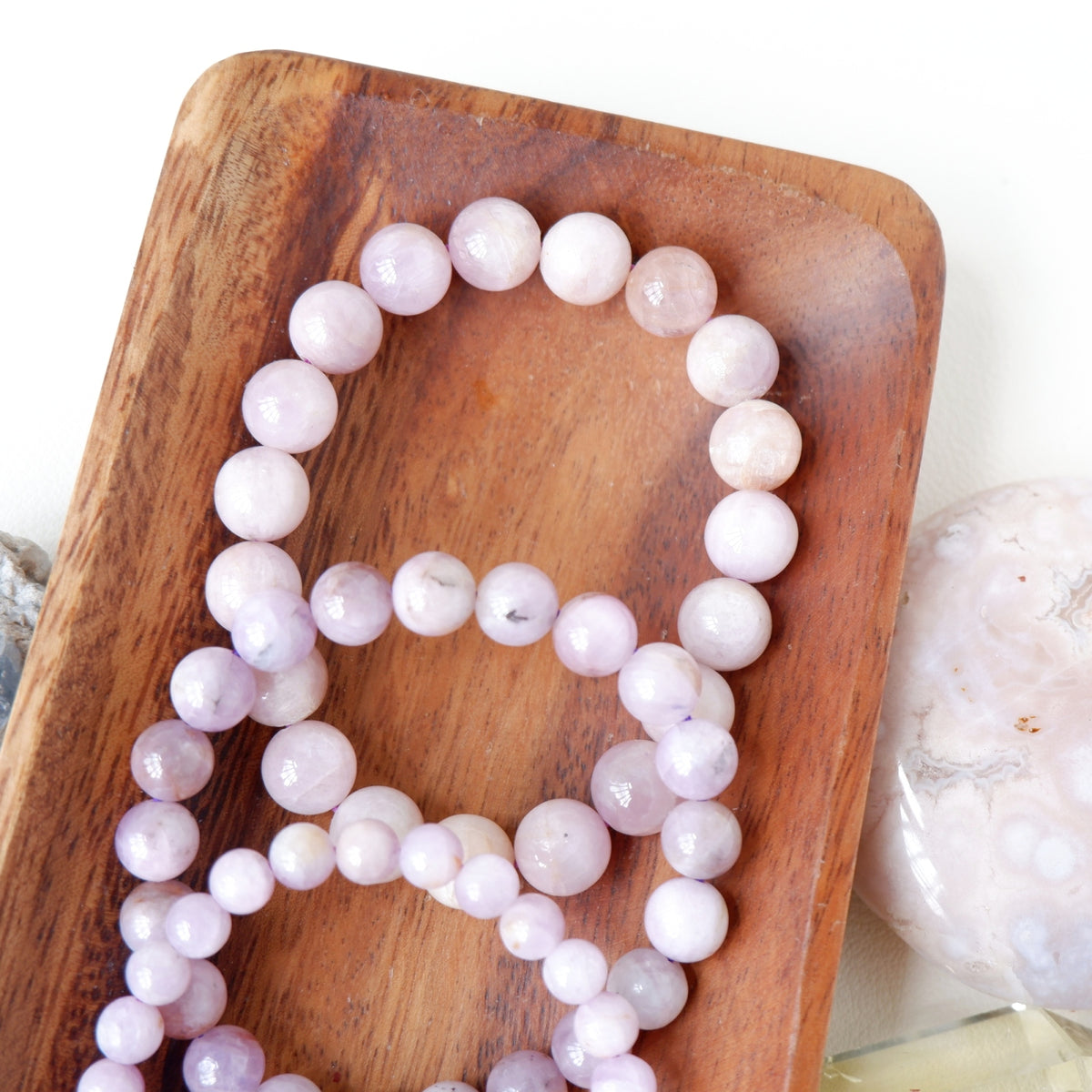 Kunzite Crystal Bracelet