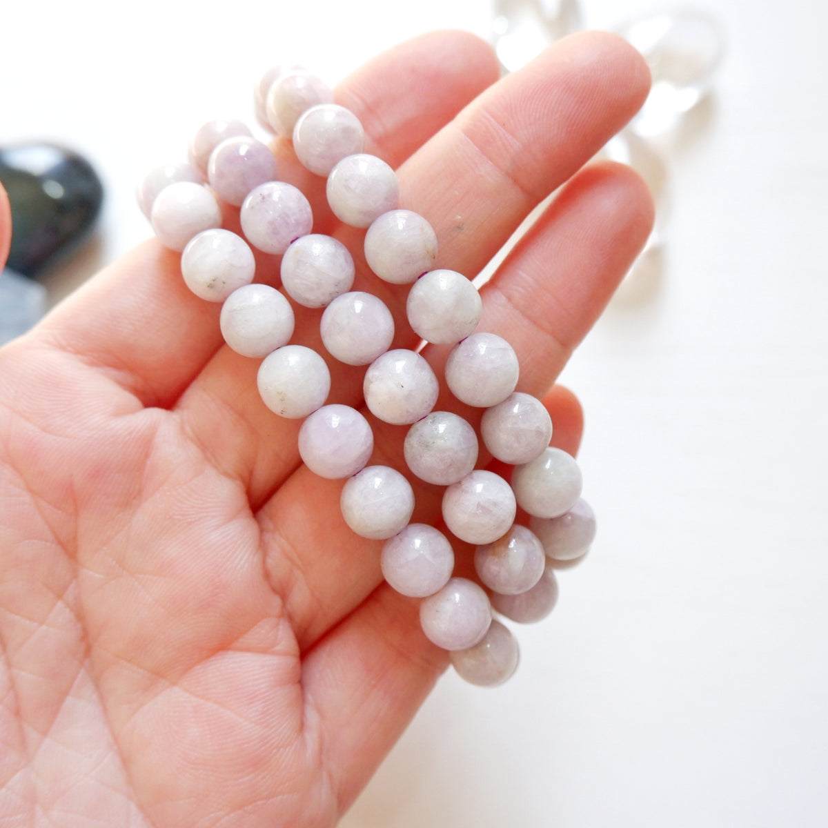 Kunzite Crystal Bracelet