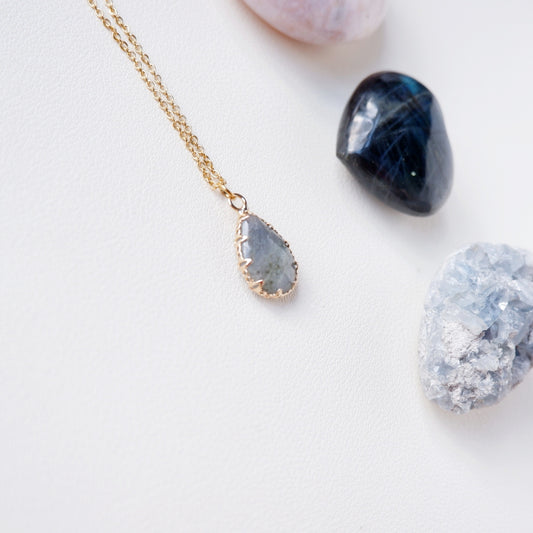 Pendant Series - Andrea Necklace Labradorite