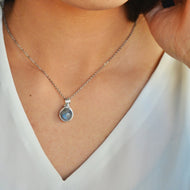 Dew Necklace - Labradorite