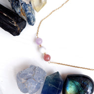 Customized Round Bar Necklace or Bracelet