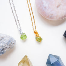 Free-form Peridot Necklace