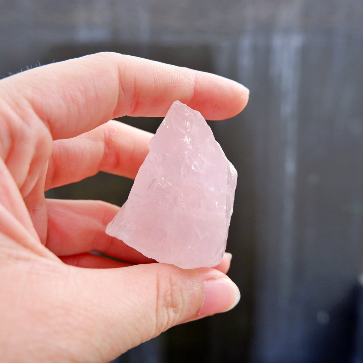 Raw Madagascar Rose Quartz Stone