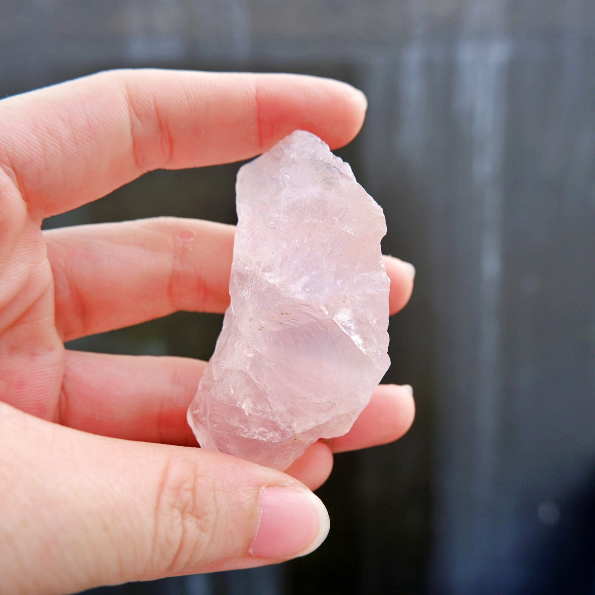 Raw Madagascar Rose Quartz Stone