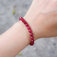 Ruby Crystal Bracelet - High Grade