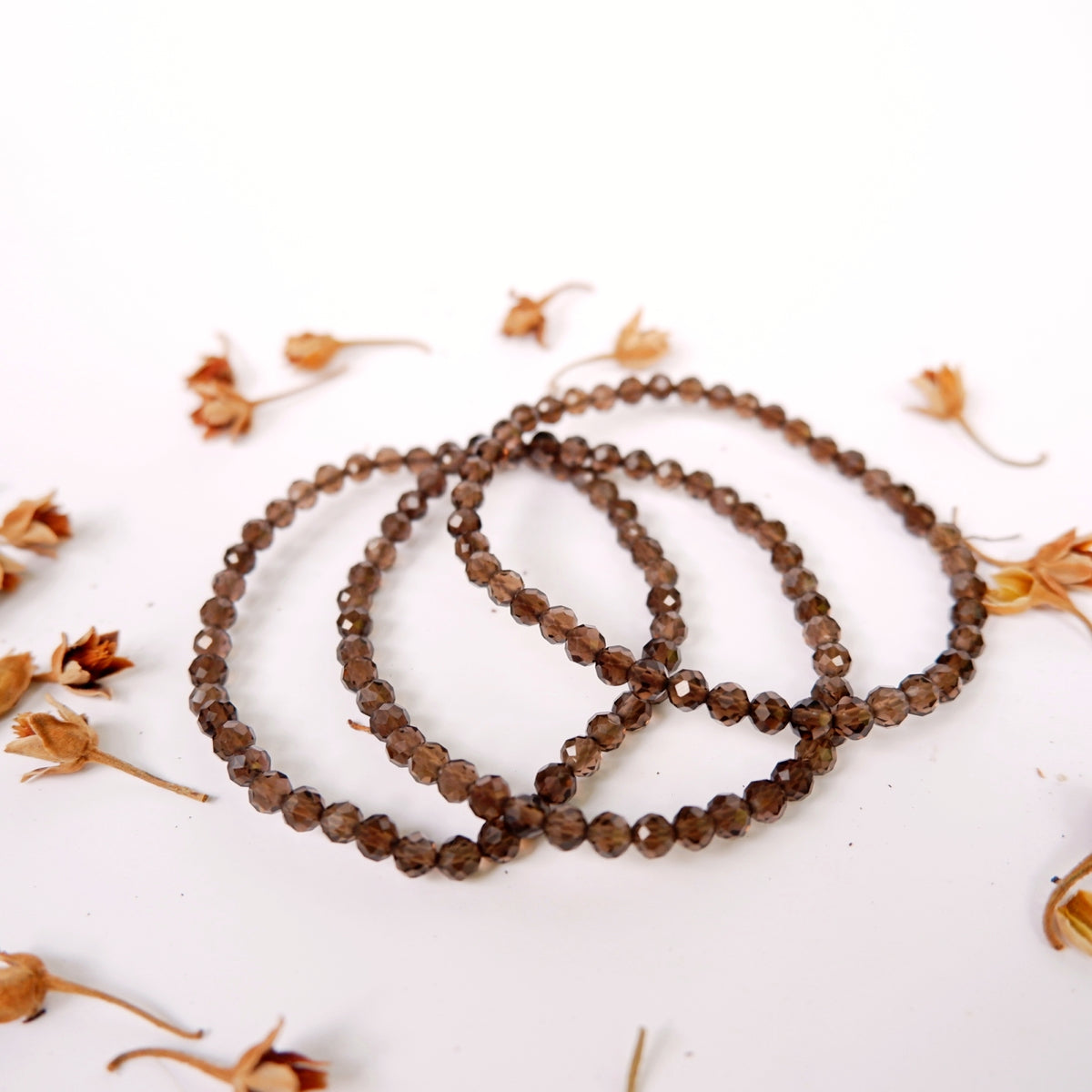 Smokey Quartz Bracelet - 4mm