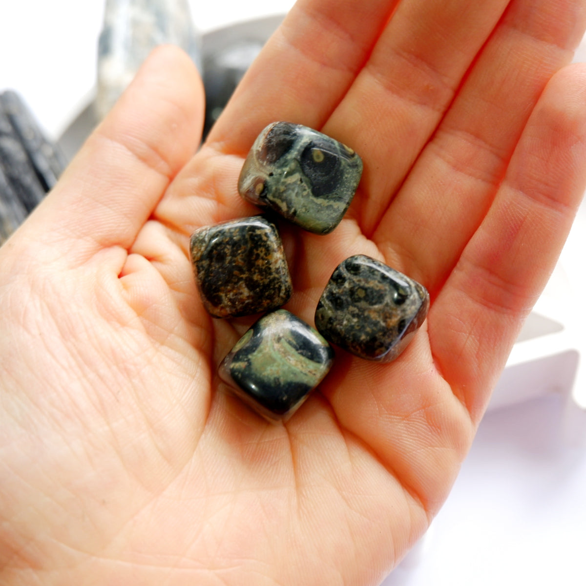Kambaba Jasper Tumbled Stone
