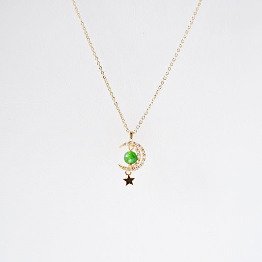 Twinkle Moon Necklace