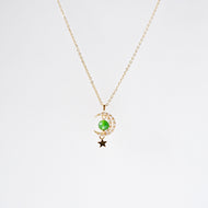 Twinkle Moon Necklace