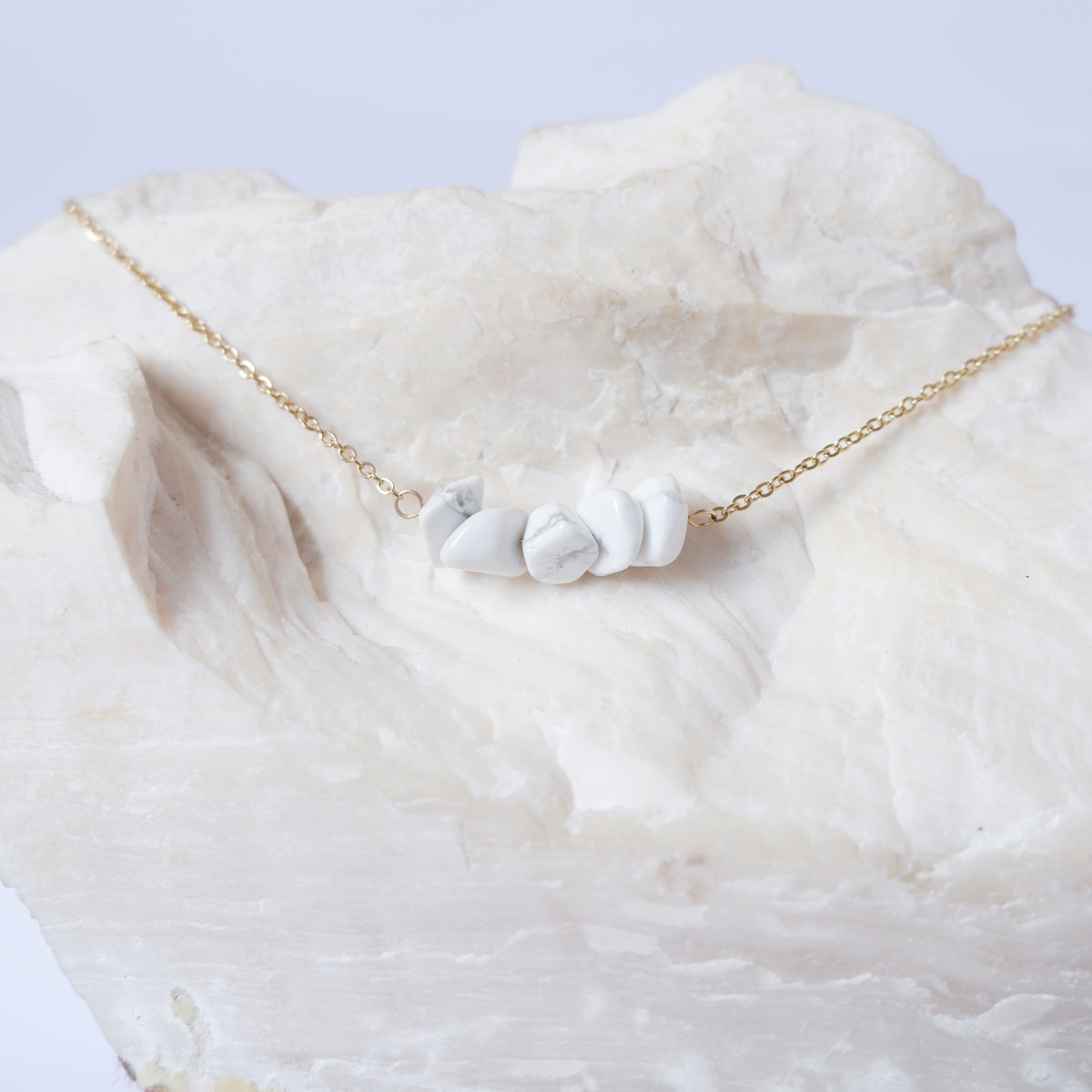 Gemstone Bar - Howlite