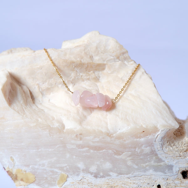 Gemstone Bar - Rose Quartz