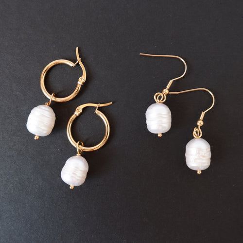 Fresh Water Pearl Earrings