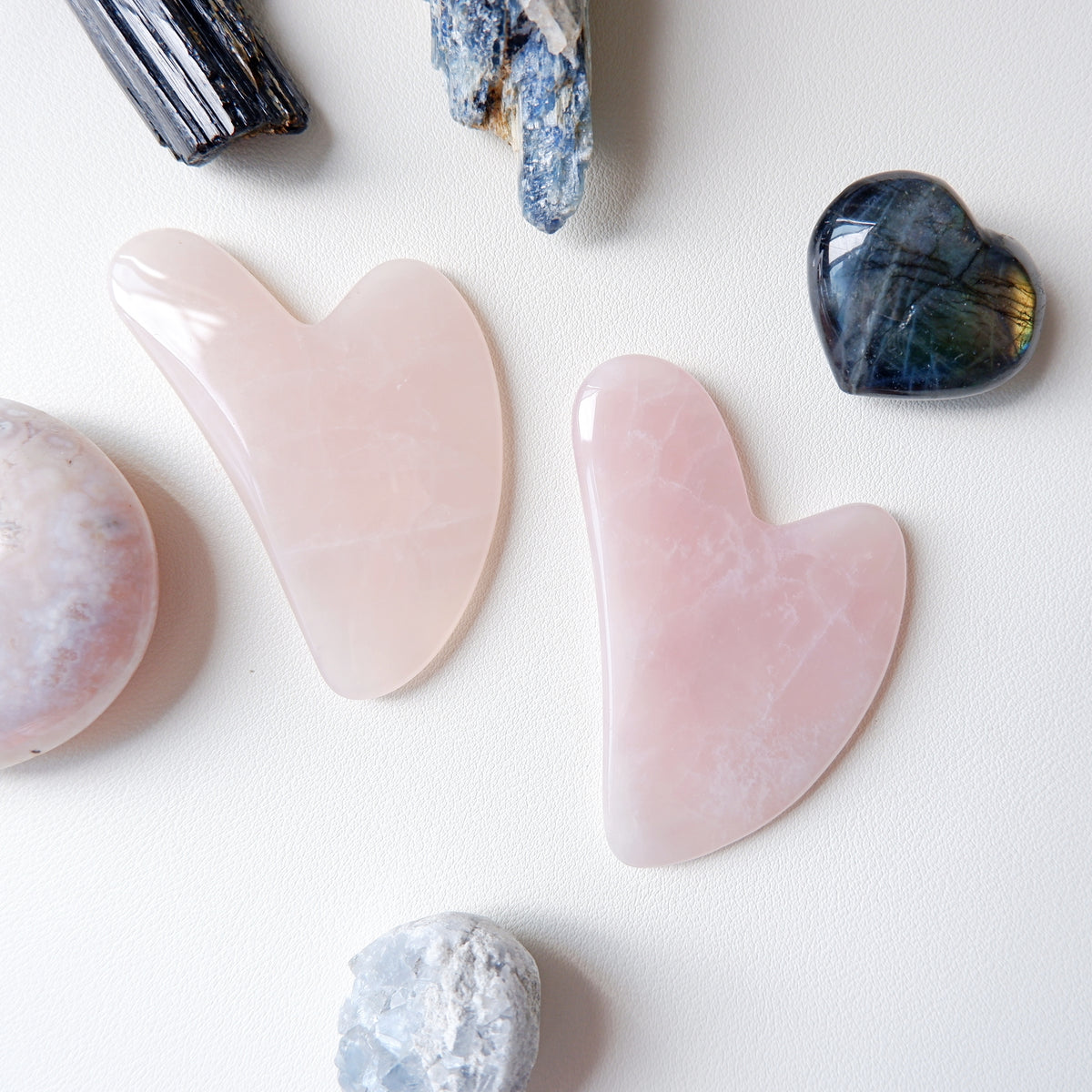 Rose Quartz Gua Sha - Face and Body Massage