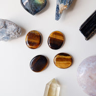 Palm Stone - Tiger's Eye