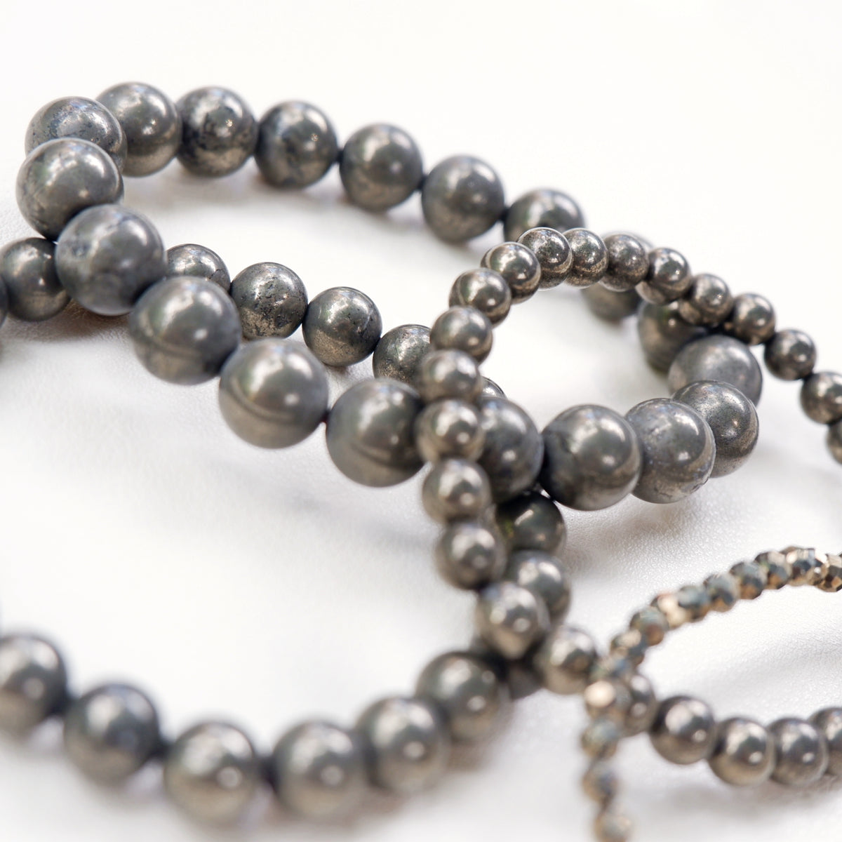 Pyrite Crystal Bracelet
