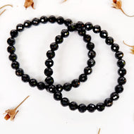 Black Tourmaline - 6mm Disco Ball