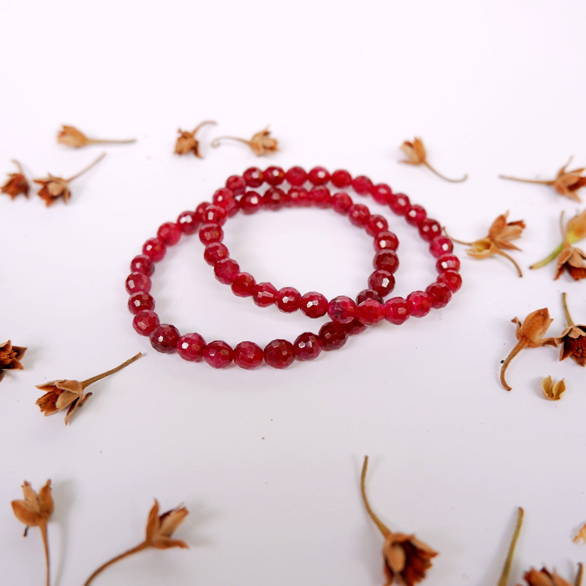 Ruby Crystal Bracelet - High Grade