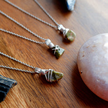 Unakite Free-Form Necklace | Crystal of Growth and Renewal